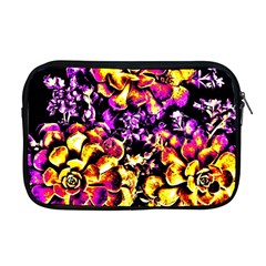 Purple Yellow Flower Plant Apple MacBook Pro 17  Zipper Case