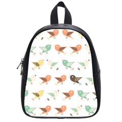 Assorted Birds Pattern School Bags (small)  by linceazul