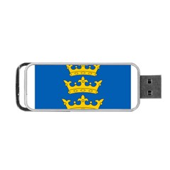 Banner Of Lordship Of Ireland (1177-1542) Portable Usb Flash (two Sides) by abbeyz71