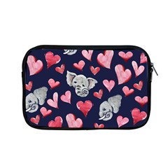 Elephant Lover Hearts Elephants Apple Macbook Pro 13  Zipper Case by BubbSnugg