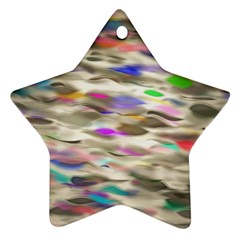 Colorful Watercolors           Ornament (star) by LalyLauraFLM