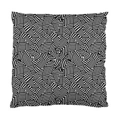 Modern Intricate Optical Standard Cushion Case (one Side) by dflcprints