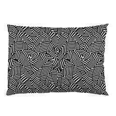 Modern Intricate Optical Pillow Case by dflcprints