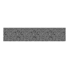 Modern Intricate Optical Pattern Velvet Scrunchie by dflcprintsclothing
