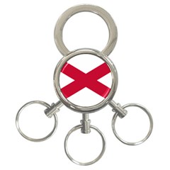 St  Patrick s Saltire Of Ireland 3-ring Key Chains by abbeyz71