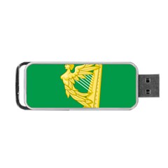 The Green Harp Flag Of Ireland (1642-1916) Portable Usb Flash (one Side) by abbeyz71