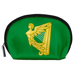 The Green Harp Flag Of Ireland (1642-1916) Accessory Pouches (large)  by abbeyz71