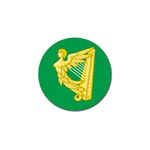 The Green Harp Flag of Ireland (1642-1916) Golf Ball Marker (4 pack) Front