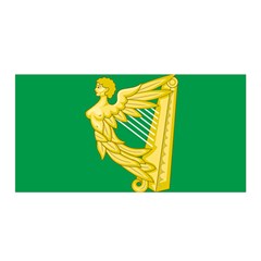 The Green Harp Flag Of Ireland (1642-1916) Satin Wrap by abbeyz71