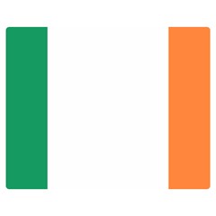 Flag Of Ireland  Double Sided Flano Blanket (medium)  by abbeyz71