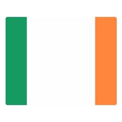 Flag Of Ireland  Double Sided Flano Blanket (large)  by abbeyz71