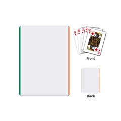 Flag Of Ireland  Playing Cards (mini)  by abbeyz71