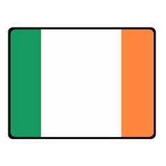 Flag Of Ireland  Double Sided Fleece Blanket (small)  by abbeyz71