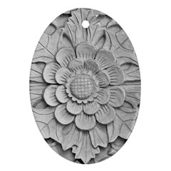 Pattern Motif Decor Ornament (Oval)