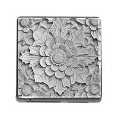 Pattern Motif Decor Memory Card Reader (Square)