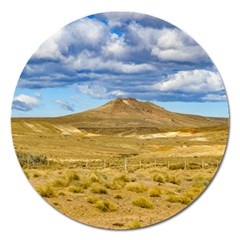 Patagonian Landscape Scene, Argentina Magnet 5  (round) by dflcprints