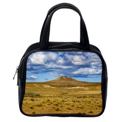 Patagonian Landscape Scene, Argentina Classic Handbags (one Side) by dflcprints