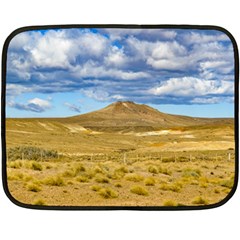 Patagonian Landscape Scene, Argentina Double Sided Fleece Blanket (mini)  by dflcprints