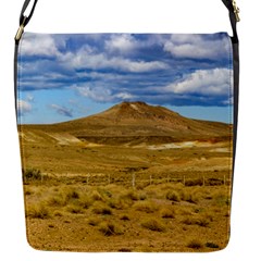 Patagonian Landscape Scene, Argentina Flap Messenger Bag (s) by dflcprints