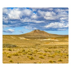 Patagonian Landscape Scene, Argentina Double Sided Flano Blanket (small)  by dflcprints