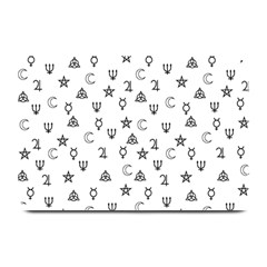 Witchcraft symbols  Plate Mats