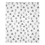 Witchcraft symbols  Shower Curtain 60  x 72  (Medium)  60 x72  Curtain