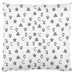 Witchcraft symbols  Large Cushion Case (One Side)