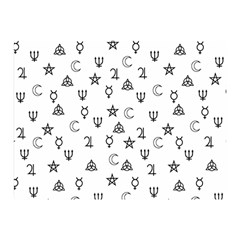 Witchcraft symbols  Double Sided Flano Blanket (Mini) 