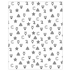 Witchcraft symbols  Drawstring Bag (Small)