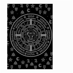 Witchcraft Symbols  Small Garden Flag (two Sides) by Valentinaart