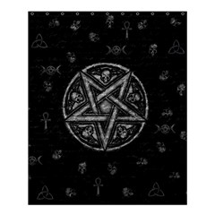 Witchcraft Symbols  Shower Curtain 60  X 72  (medium)  by Valentinaart