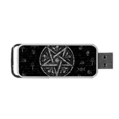 Witchcraft Symbols  Portable Usb Flash (one Side) by Valentinaart