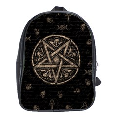 Witchcraft Symbols  School Bags (xl)  by Valentinaart