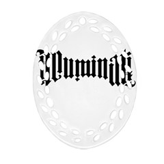 Illuminati Ornament (oval Filigree) by Valentinaart