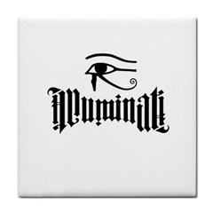 Illuminati Tile Coasters by Valentinaart