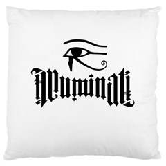 Illuminati Standard Flano Cushion Case (two Sides) by Valentinaart