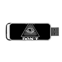 Illuminati Portable Usb Flash (one Side) by Valentinaart