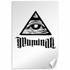 Illuminati Canvas 12  X 18  