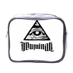 Illuminati Mini Toiletries Bags by Valentinaart