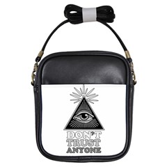 Illuminati Girls Sling Bags by Valentinaart