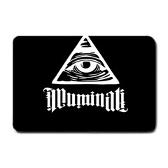 Illuminati Small Doormat  by Valentinaart