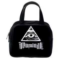 Illuminati Classic Handbags (one Side) by Valentinaart
