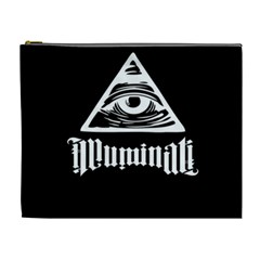 Illuminati Cosmetic Bag (xl) by Valentinaart