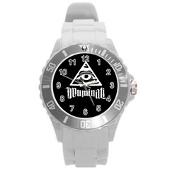 Illuminati Round Plastic Sport Watch (l) by Valentinaart