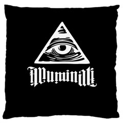 Illuminati Standard Flano Cushion Case (one Side) by Valentinaart