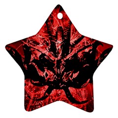 Scary Background Ornament (star) by dflcprints