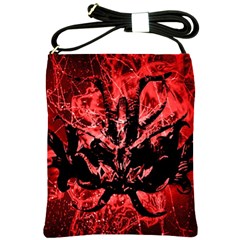 Scary Background Shoulder Sling Bags by dflcprints