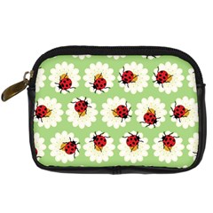 Ladybugs Pattern Digital Camera Cases by linceazul