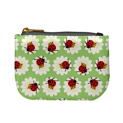 Ladybugs Pattern Mini Coin Purses by linceazul