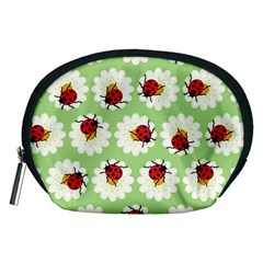 Ladybugs Pattern Accessory Pouches (medium)  by linceazul
